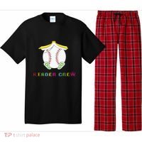 Kindergarten Kinder Crew Baseball First Day Kindergarten Gift Pajama Set thumb 0