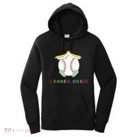 Kindergarten Kinder Crew Baseball First Day Kindergarten Gift Women's Hoodie thumb 0