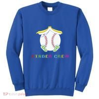 Kindergarten Kinder Crew Baseball First Day Kindergarten Gift Sweatshirt thumb 0