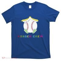 Kindergarten Kinder Crew Baseball First Day Kindergarten Gift T-Shirt thumb 0
