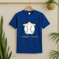 Kindergarten Kinder Crew Baseball First Day Kindergarten Gift T-Shirt thumb 2