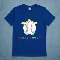 Kindergarten Kinder Crew Baseball First Day Kindergarten Gift T-Shirt thumb 5