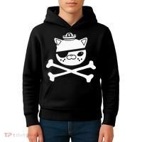 Kids Kwazii Cute Funny Pirate Cat Kids Kids Hoodie thumb 4