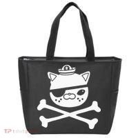 Kids Kwazii Cute Funny Pirate Cat Kids Tote Bag thumb 0