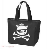 Kids Kwazii Cute Funny Pirate Cat Kids Tote Bag thumb 3