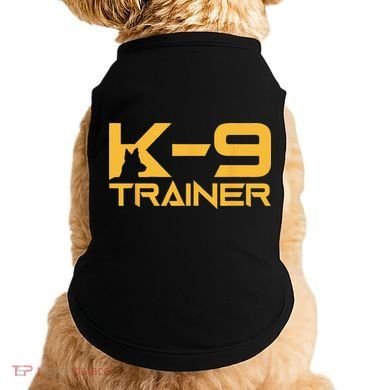 K9 K9 Dog Handler Trainer Police Security Halloween Doggie Tank