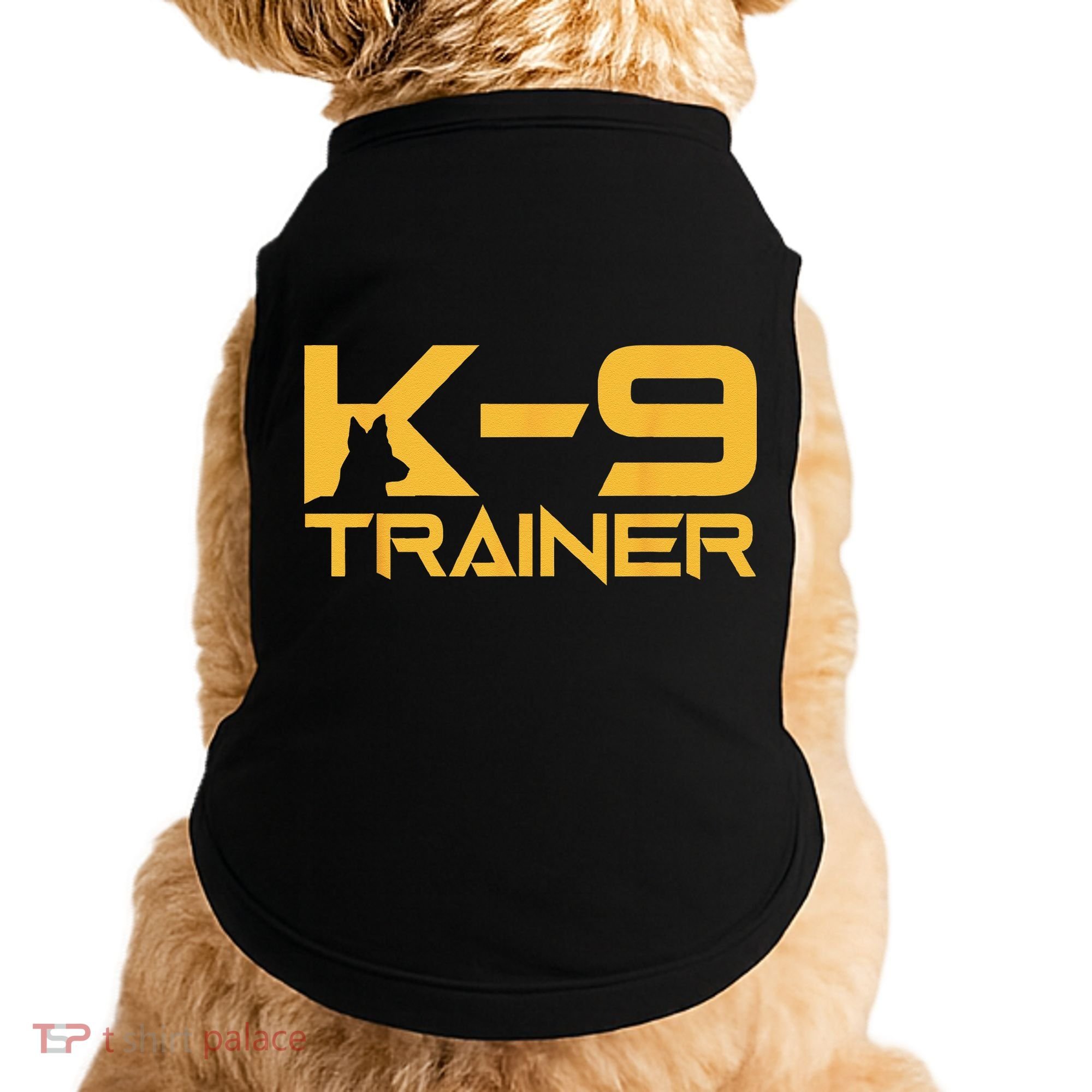 K9 K9 Dog Handler Trainer Police Security Halloween Doggie Tank