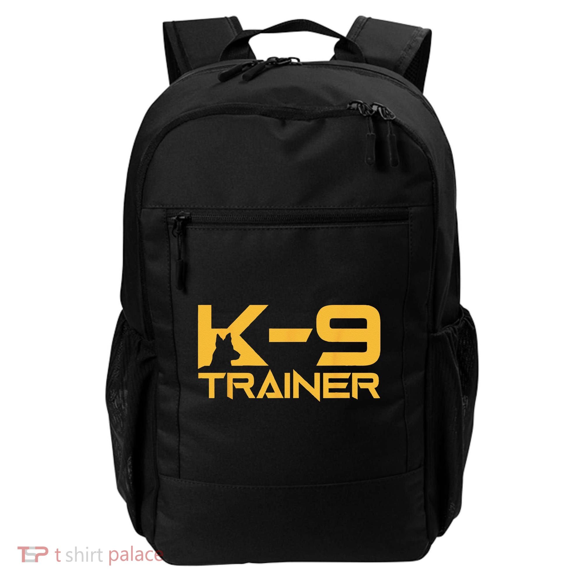 K9 K9 Dog Handler Trainer Police Security Halloween Backpack