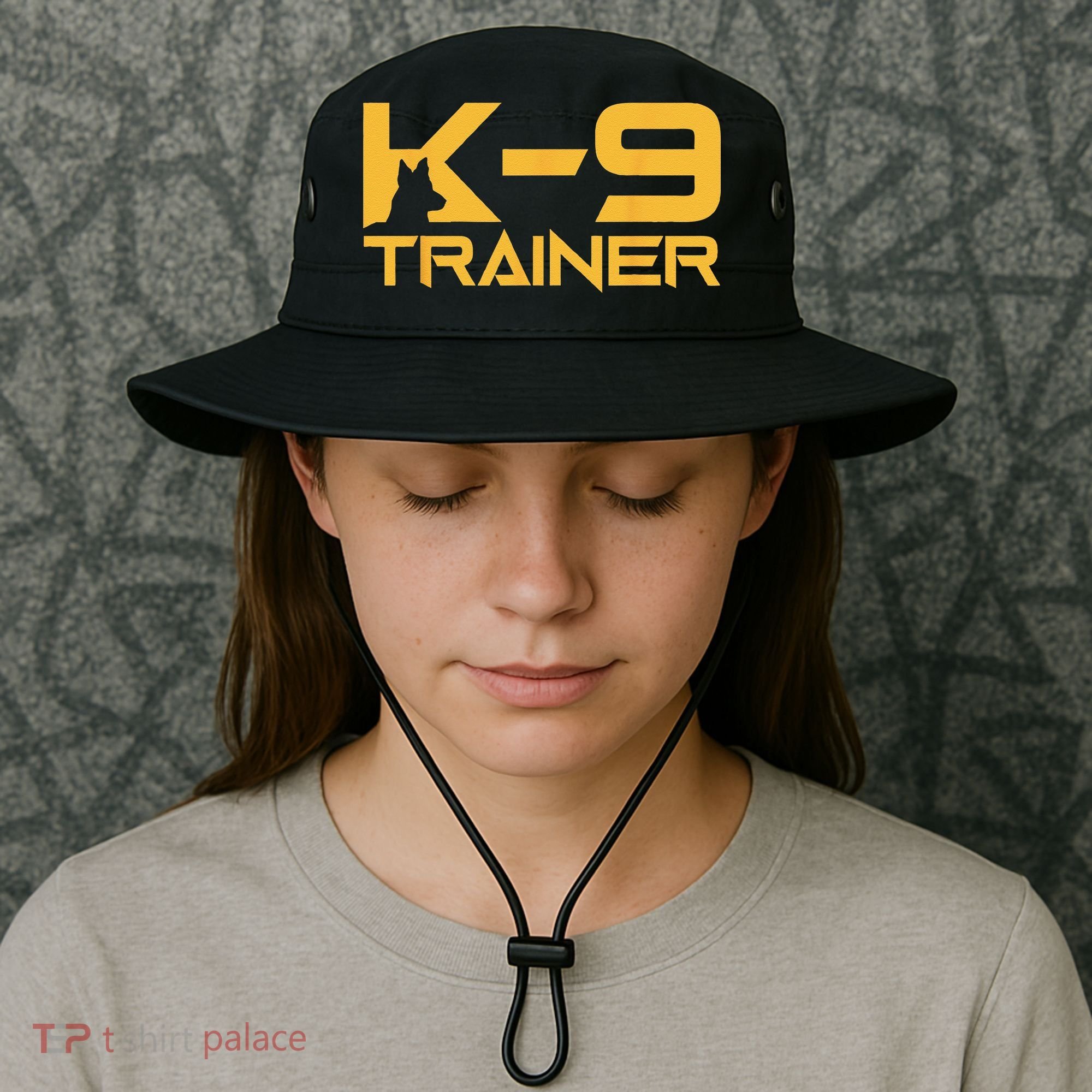 K9 K9 Dog Handler Trainer Police Security Halloween Bucket Hat