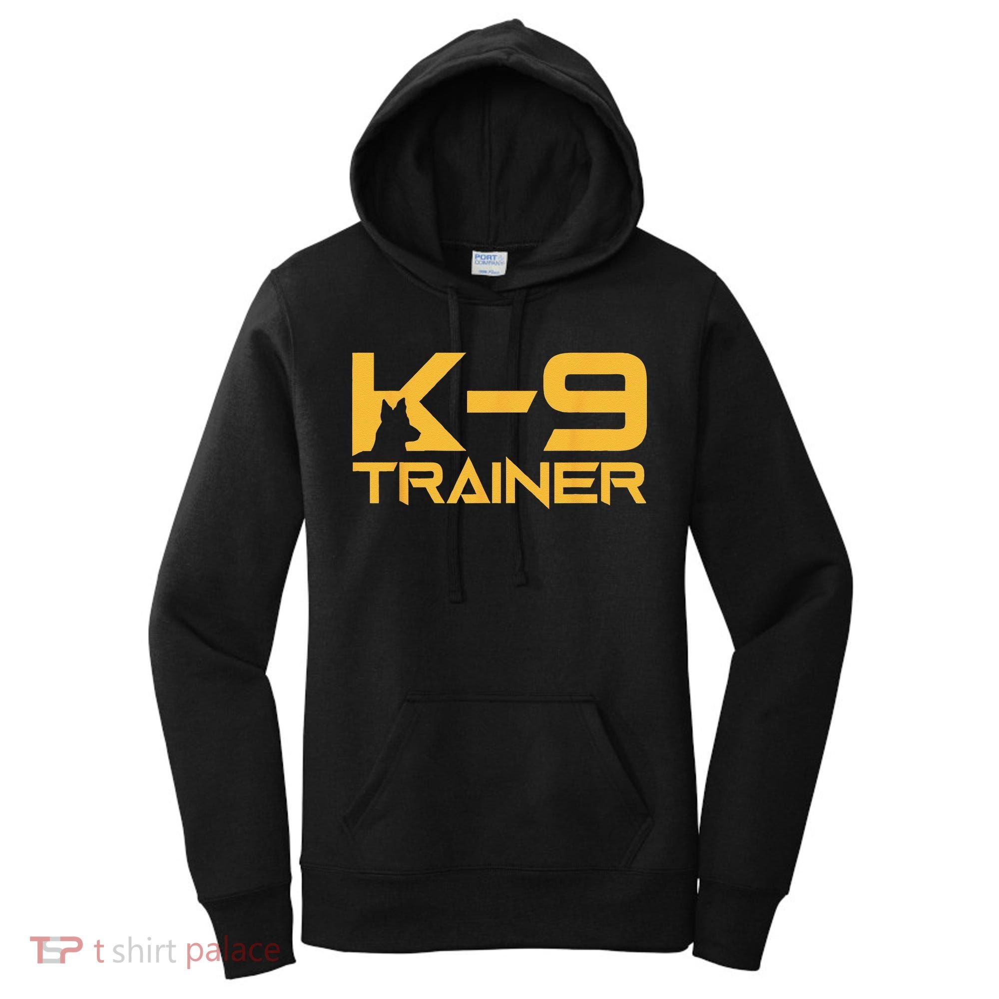 K9 K9 Dog Handler Trainer Police Security Halloween Women's Hoodie