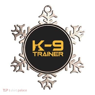 K9 K9 Dog Handler Trainer Police Security Halloween Ornament