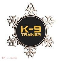 K9 K9 Dog Handler Trainer Police Security Halloween Ornament thumb 0