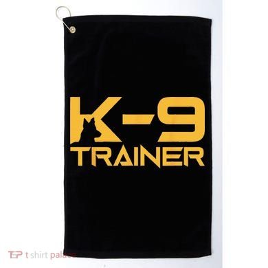 K9 K9 Dog Handler Trainer Police Security Halloween Golf Towel