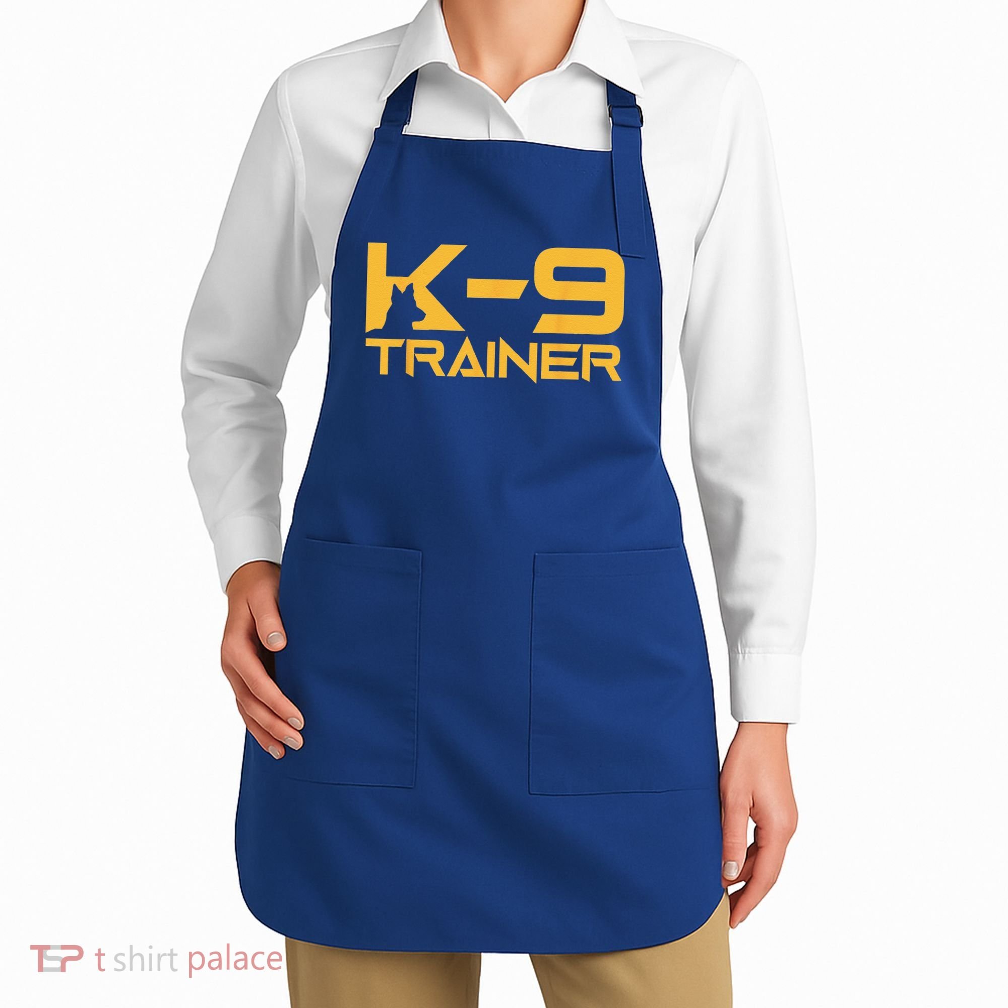 K9 K9 Dog Handler Trainer Police Security Halloween Apron