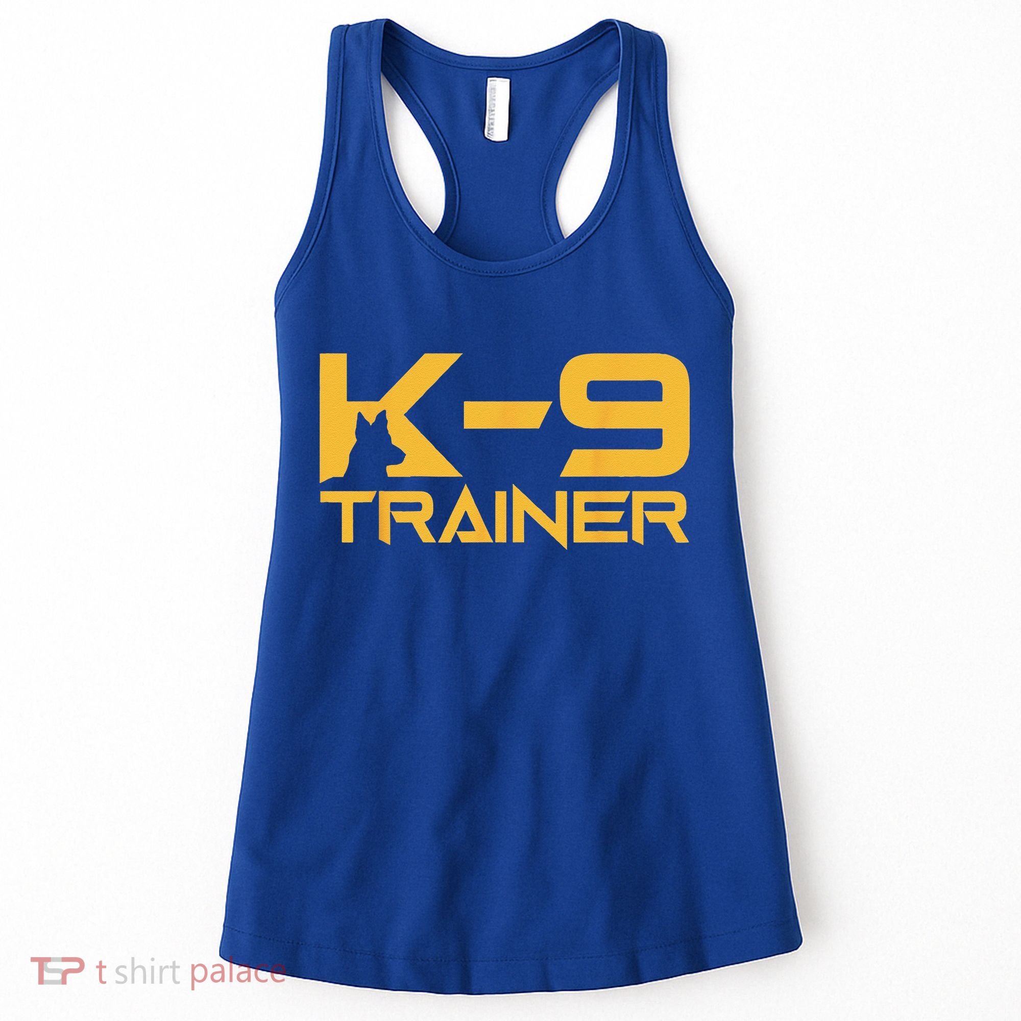 K9 K9 Dog Handler Trainer Police Security Halloween Women's Tank Top