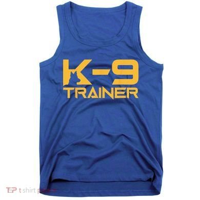 K9 K9 Dog Handler Trainer Police Security Halloween Tank Top