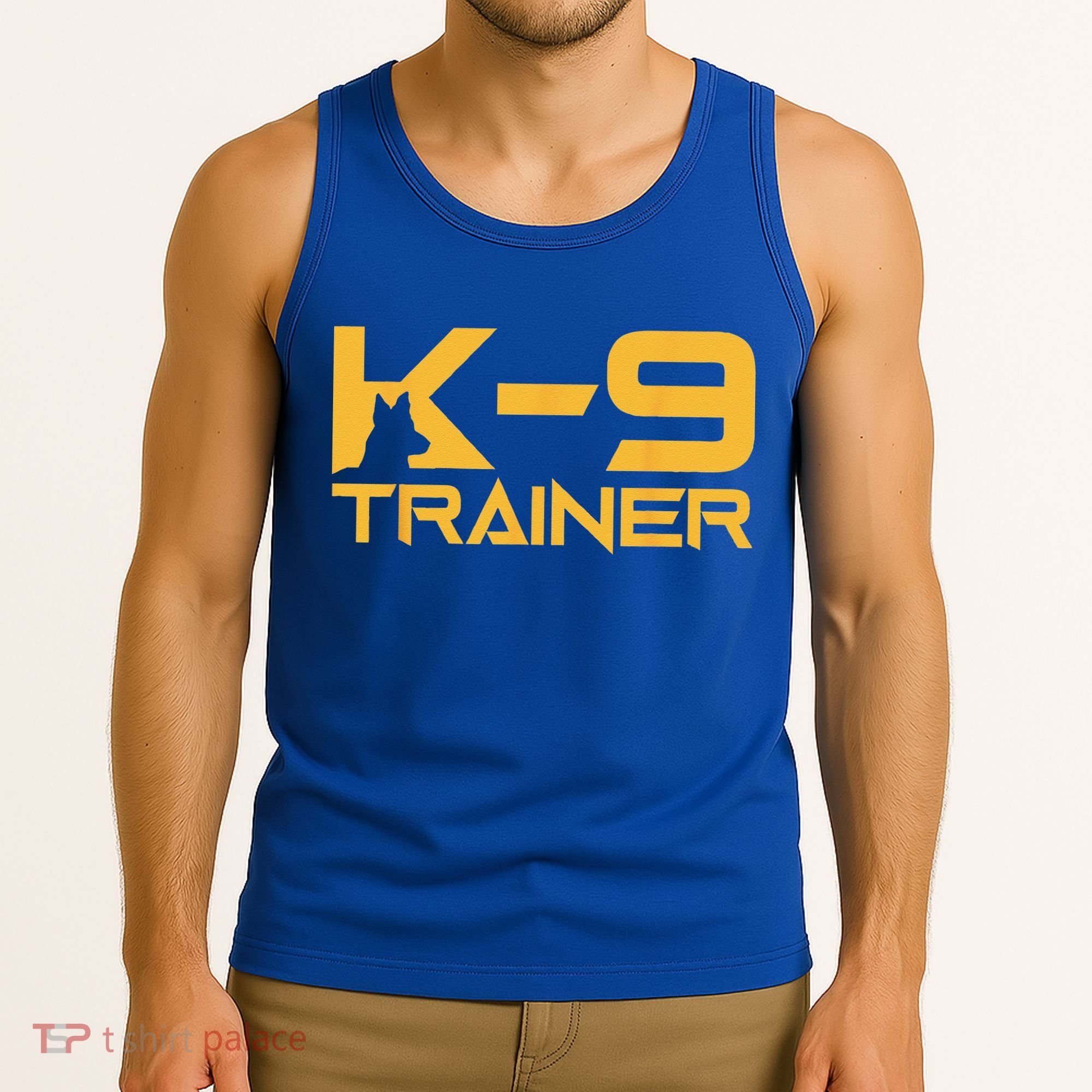K9 K9 Dog Handler Trainer Police Security Halloween Tank Top