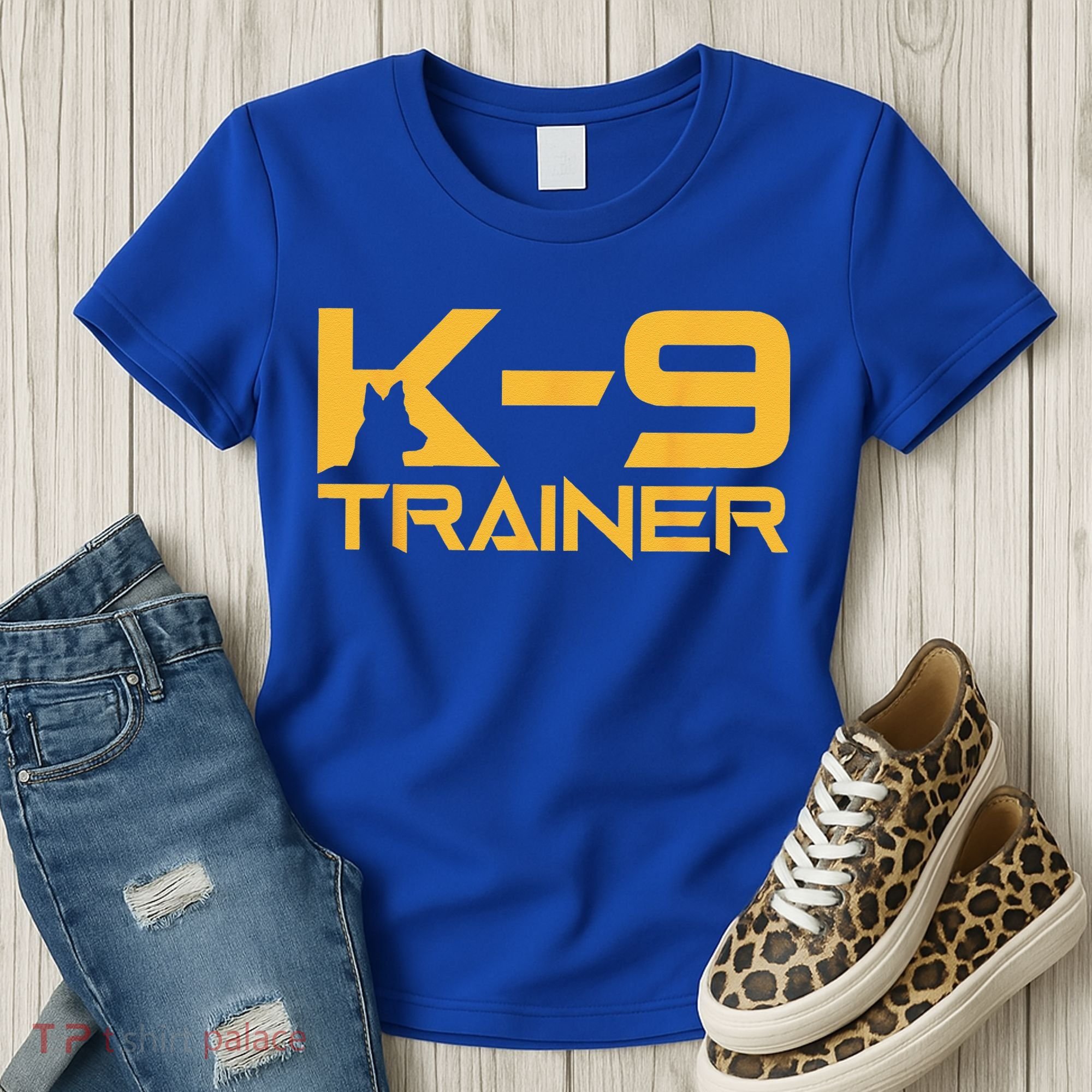 K9 K9 Dog Handler Trainer Police Security Halloween Women's T-Shirt