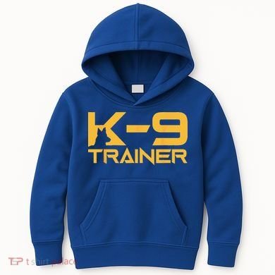 K9 K9 Dog Handler Trainer Police Security Halloween Kids Hoodie