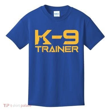 K9 K9 Dog Handler Trainer Police Security Halloween Kids T-Shirt