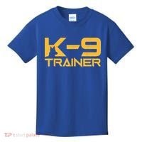 K9 K9 Dog Handler Trainer Police Security Halloween Kids T-Shirt thumb 0