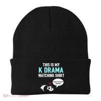 KDrama Korean Drama Lover This Is My K Drama Watching Beanie thumb 0