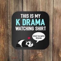 KDrama Korean Drama Lover This Is My K Drama Watching Coaster thumb 0