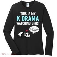 KDrama Korean Drama Lover This Is My K Drama Watching Women's Long Sleeve Shirt thumb 0
