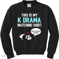 KDrama Korean Drama Lover This Is My K Drama Watching Kids Sweatshirt thumb 0