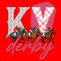 Kentucky KY Derby Santa Hat thumb 1