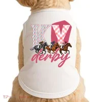 Kentucky KY Derby Doggie Tank thumb 0