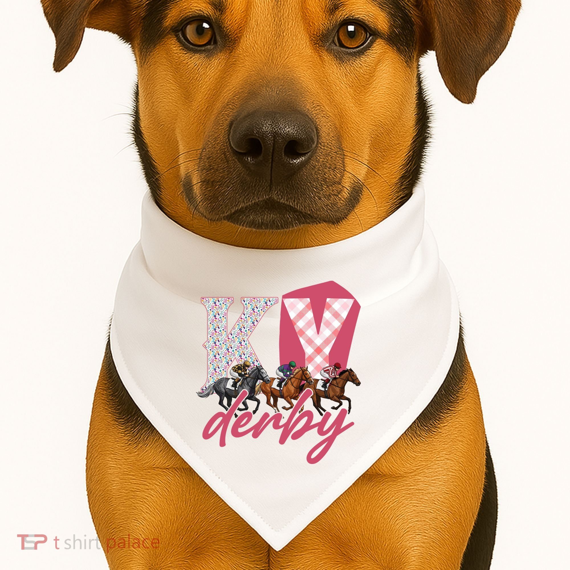 Kentucky KY Derby USA-Made Doggie Bandana