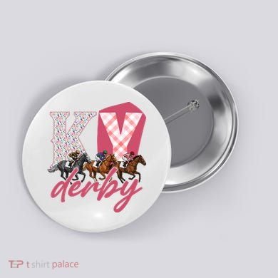 Kentucky KY Derby Button
