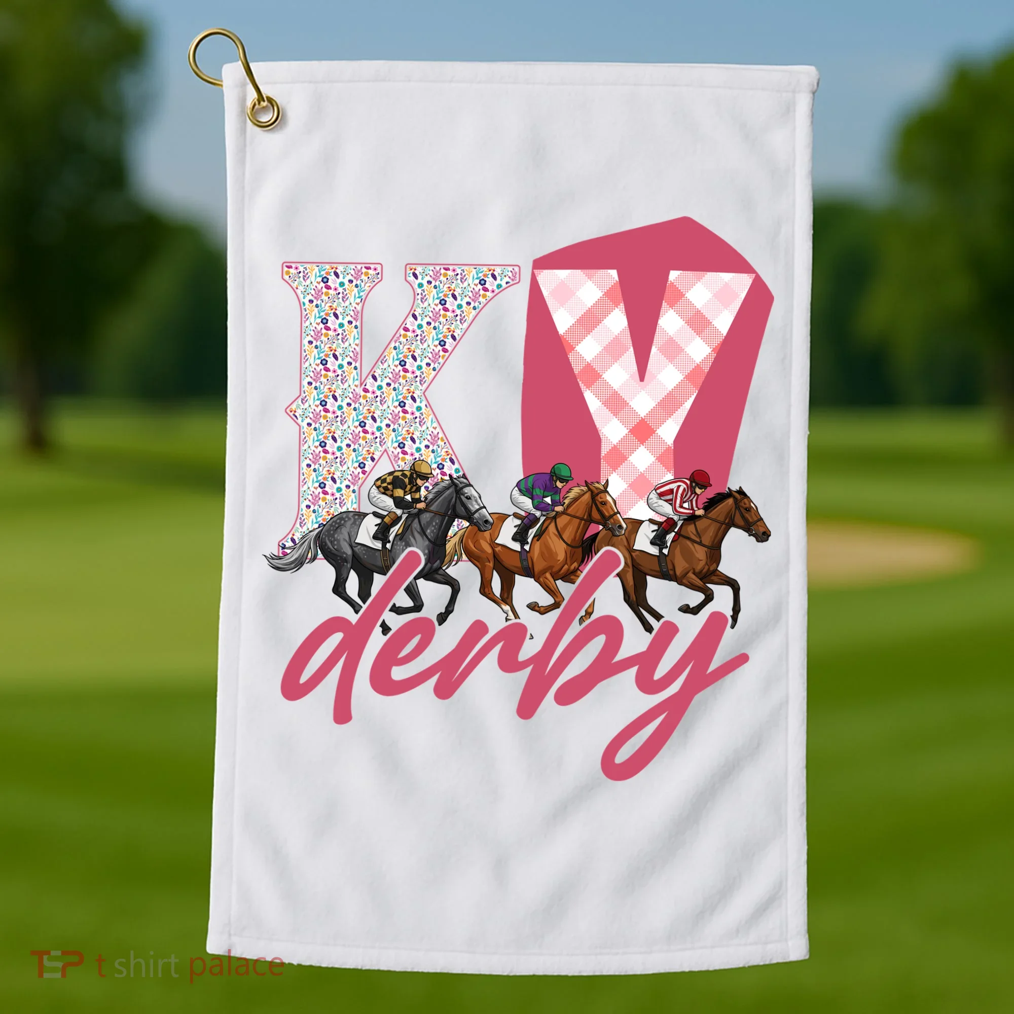 Kentucky KY Derby Golf Towel