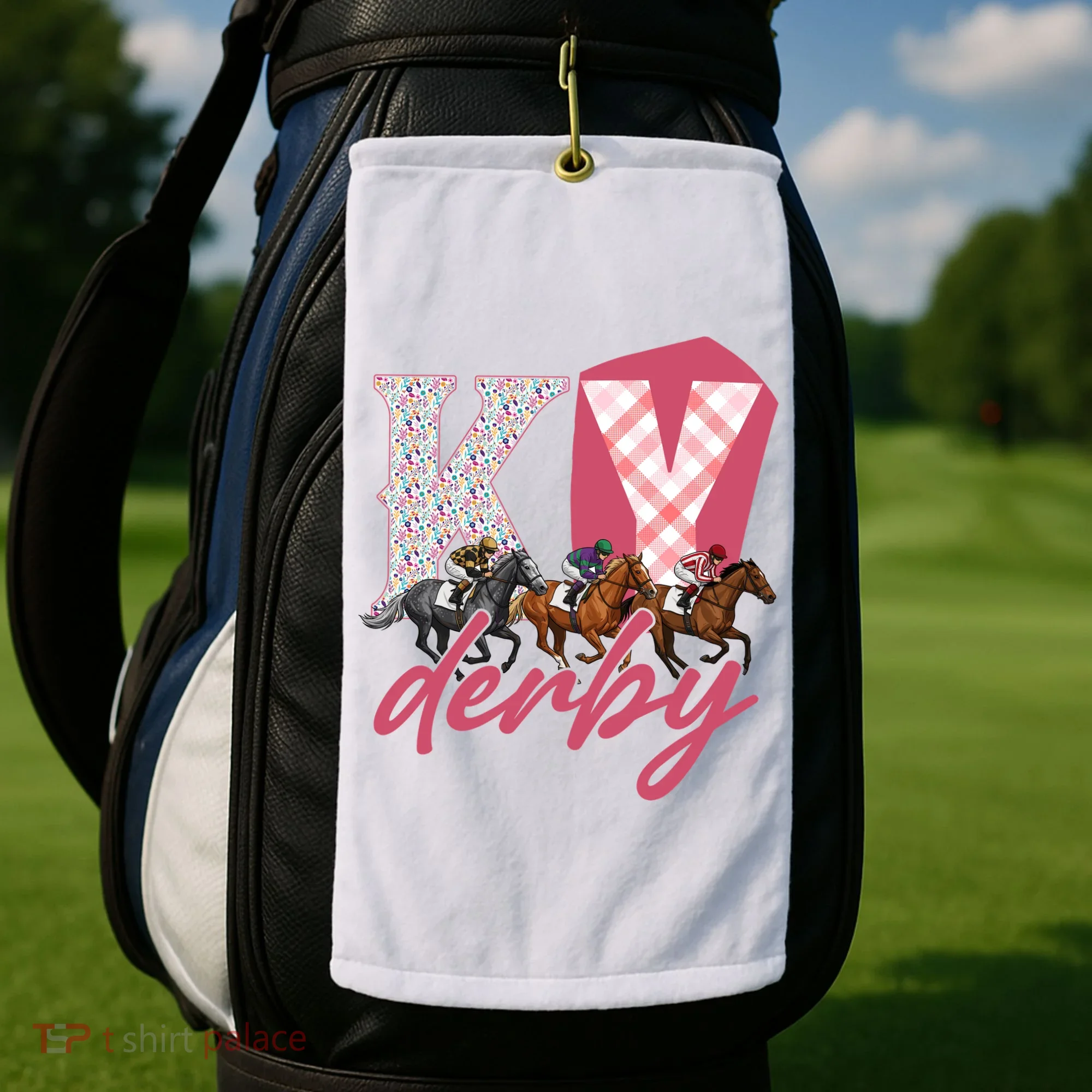 Kentucky KY Derby Golf Towel