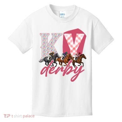 Kentucky KY Derby Kids T-Shirt