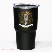 Karaoke King For Singers And Music Makers Karaoke Tumbler thumb 0