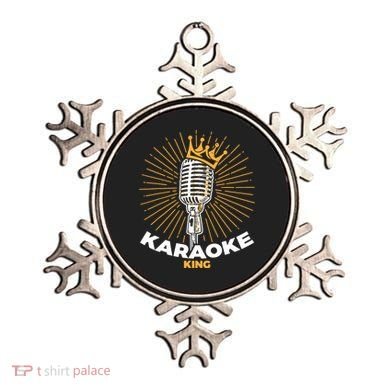 Karaoke King For Singers And Music Makers Karaoke Ornament