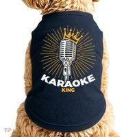 Karaoke King For Singers And Music Makers Karaoke Doggie Tank thumb 0