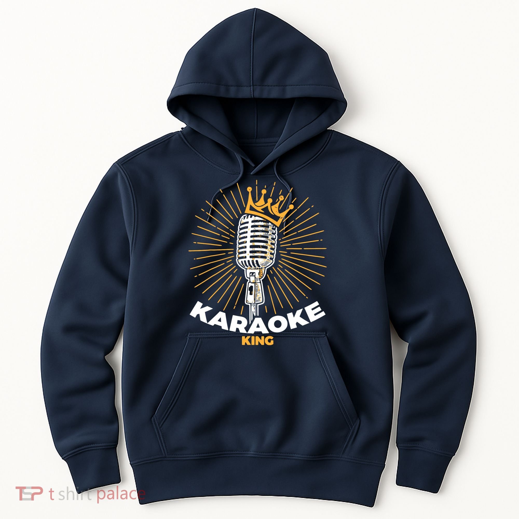 Karaoke King For Singers And Music Makers Karaoke Hoodie