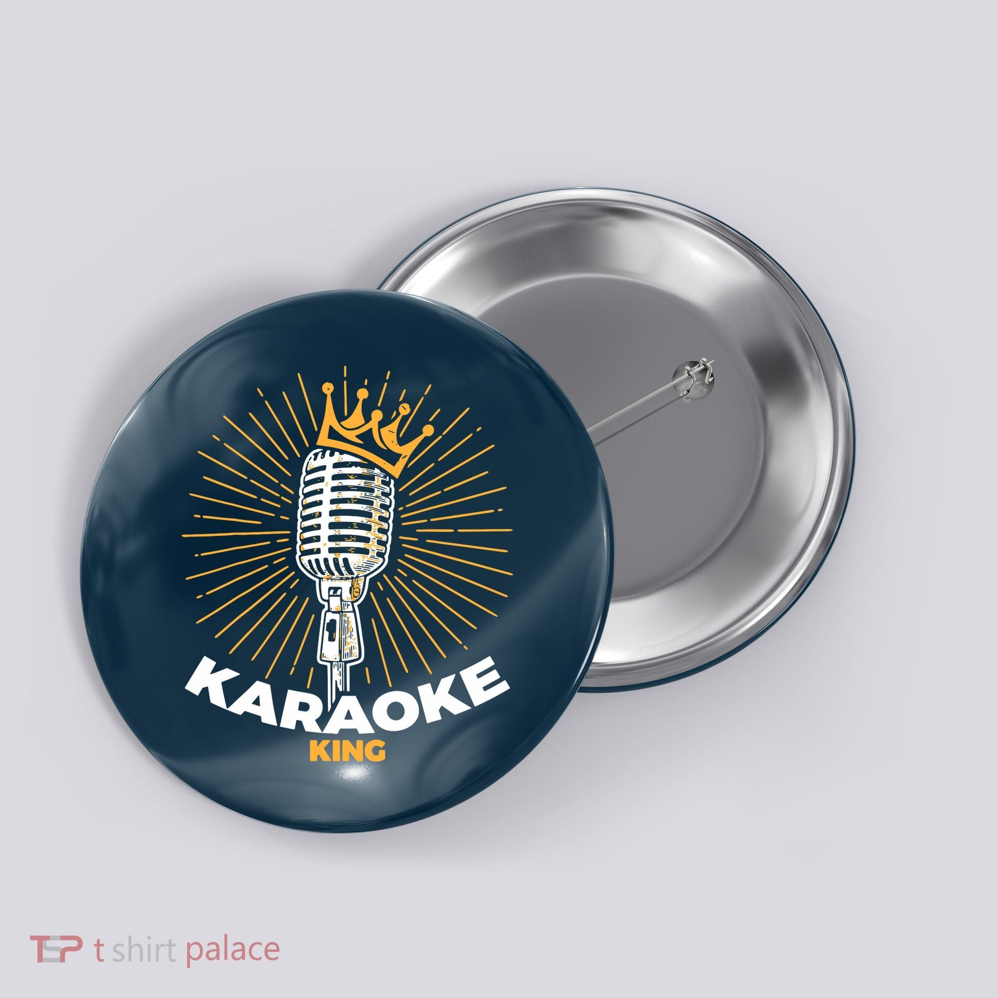 Karaoke King For Singers And Music Makers Karaoke Button