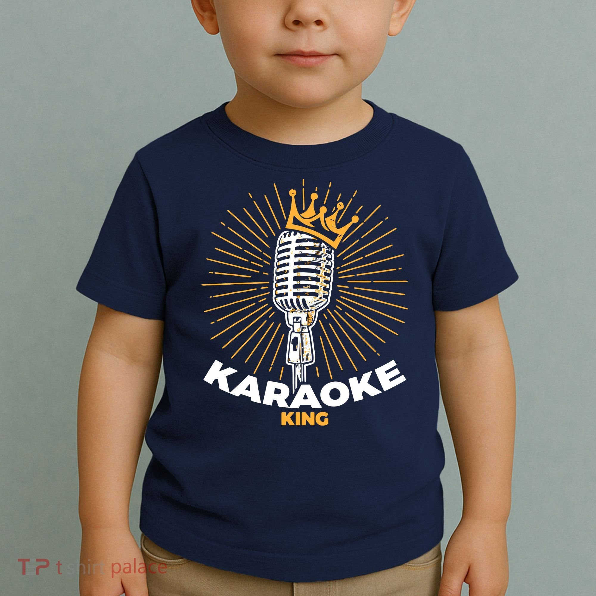 Karaoke King For Singers And Music Makers Karaoke Toddler T-Shirt