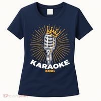 Karaoke King For Singers And Music Makers Karaoke Women's T-Shirt thumb 0