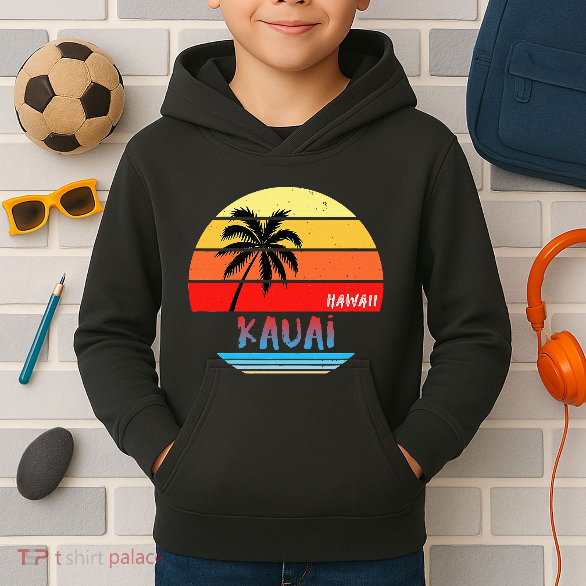 Kauai Kauai Hawaii Kids Hoodie