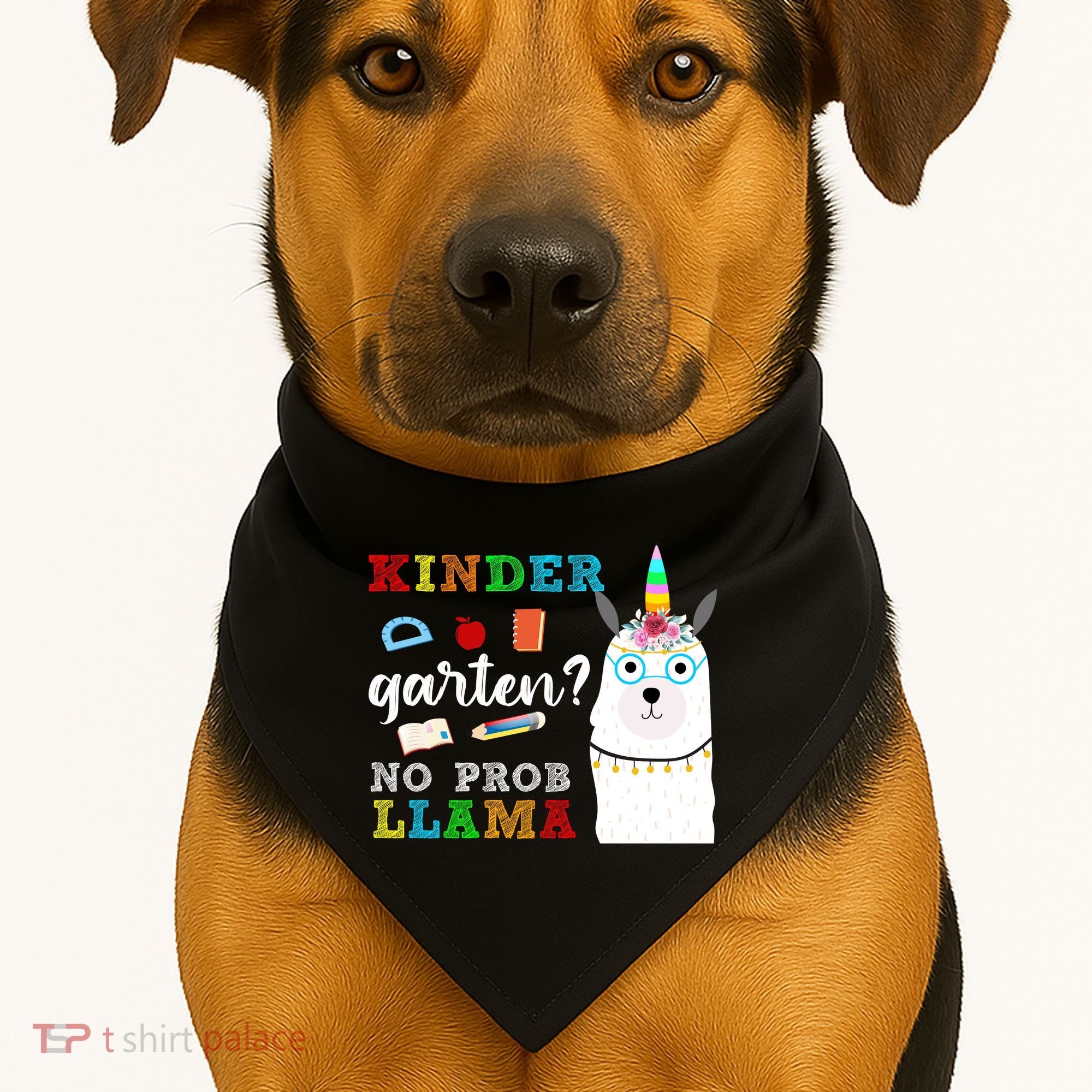 Kindergarten USA-Made Doggie Bandana
