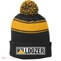 Killdozer Stripe Pom Pom Beanie thumb 0