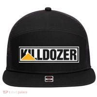 Killdozer 7 Panel Mesh Trucker Snapback Hat thumb 0