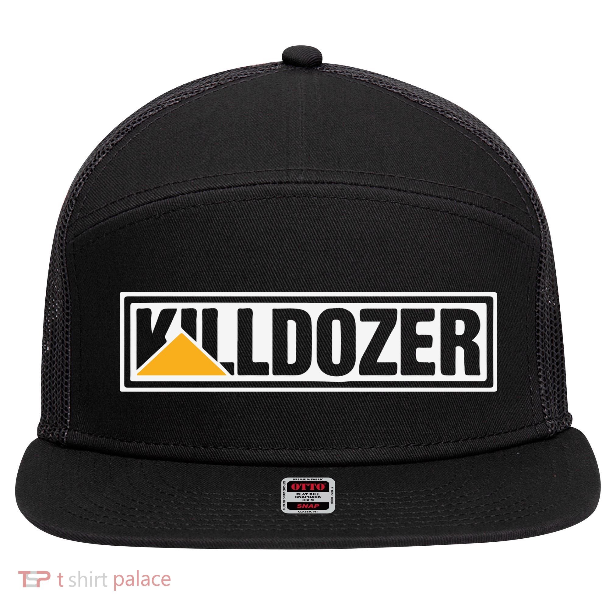 Killdozer 7 Panel Mesh Trucker Snapback Hat