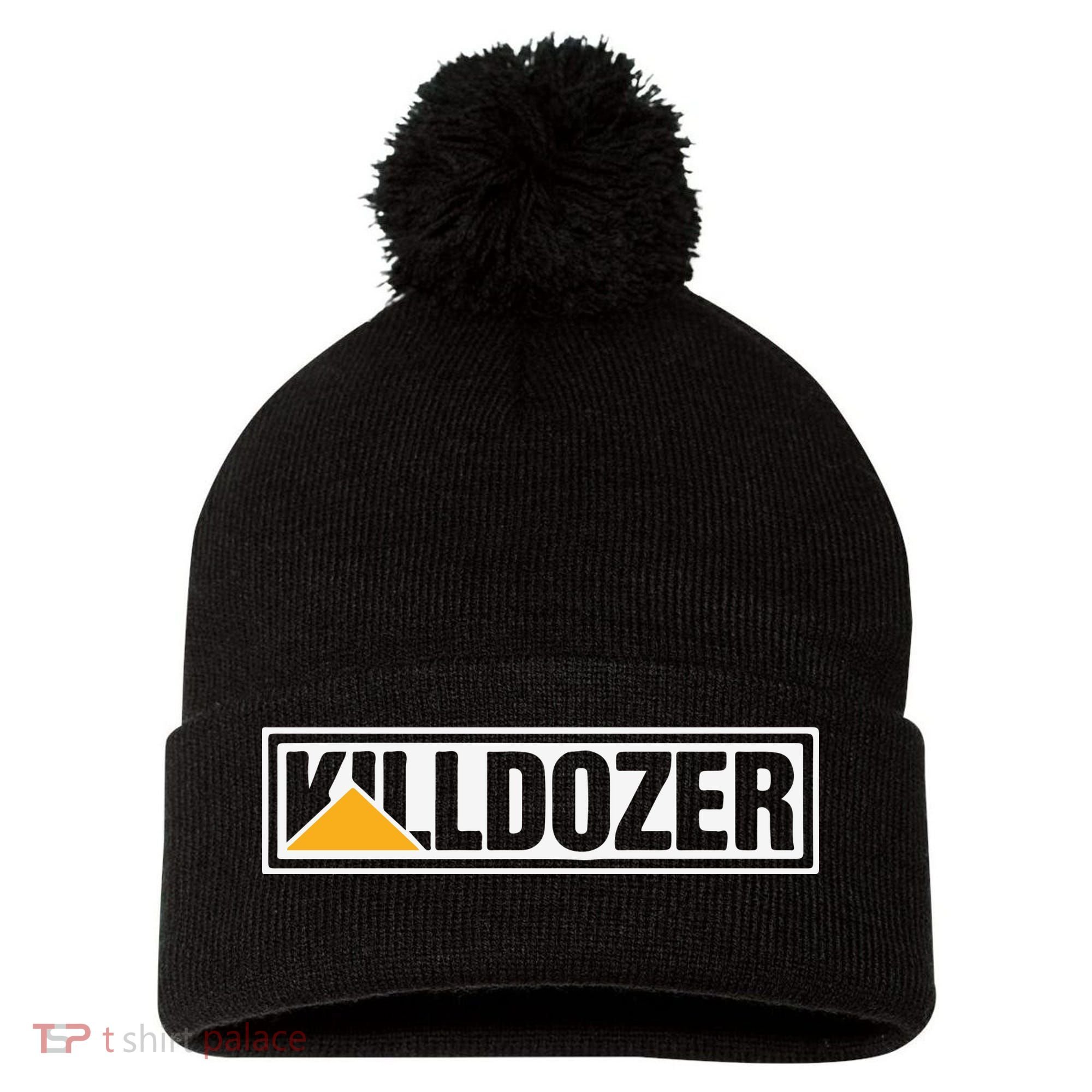 Killdozer Pom Pom 12in Knit Beanie