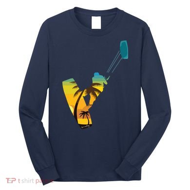 KITE Kiteboarding Kitesurfing Surf For Kitsurfer Surfer Long Sleeve Shirt